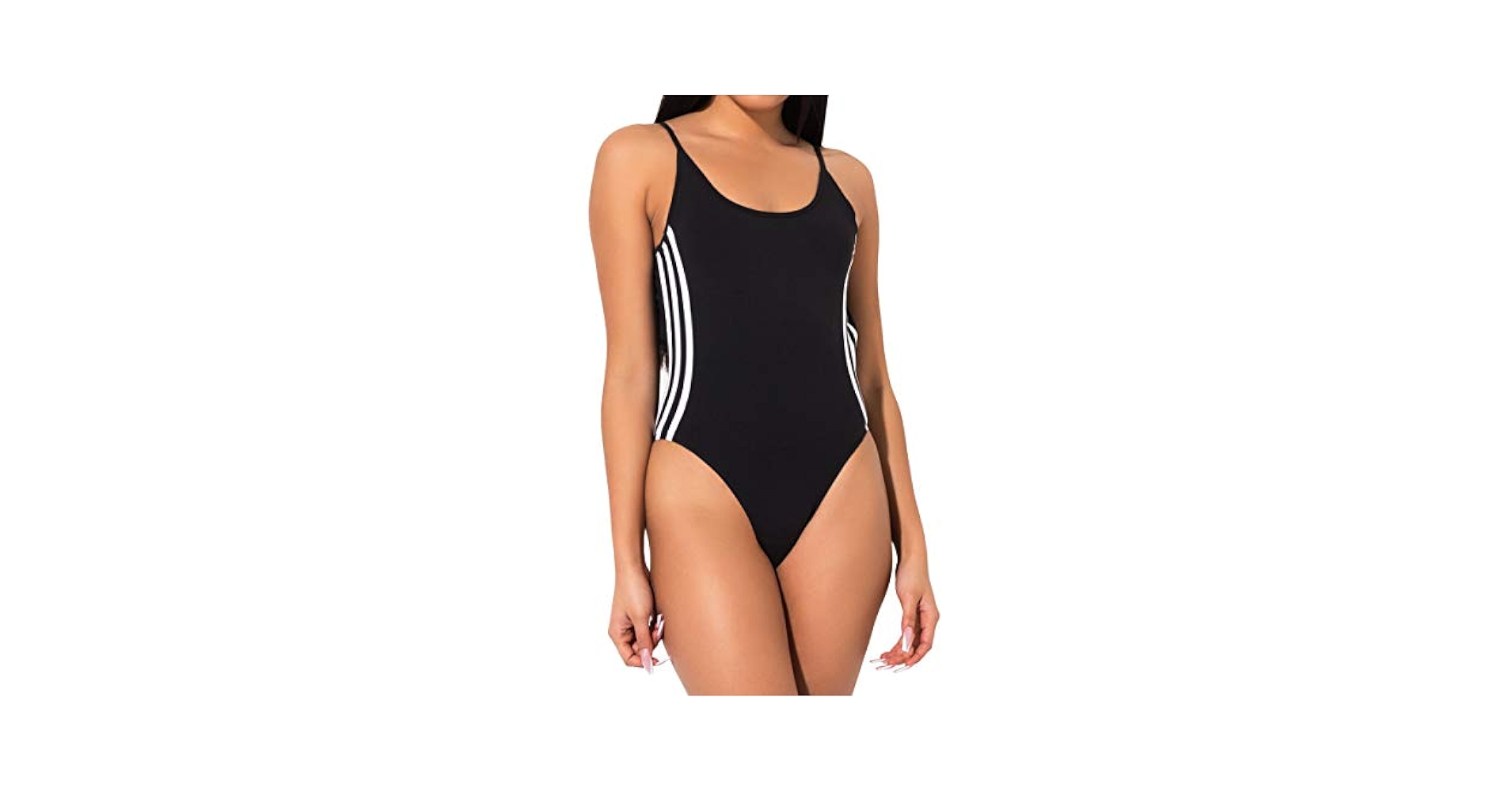 adidas ボディスーツ レオタード コットン Black 海外XS adidas（アディダス）の「adidas BODY / アディダス ボディ